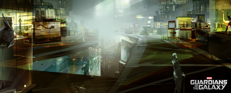 Illustration for article titled Alternate Versions Of The Collector's Lair From Guardians Of The Galaxy